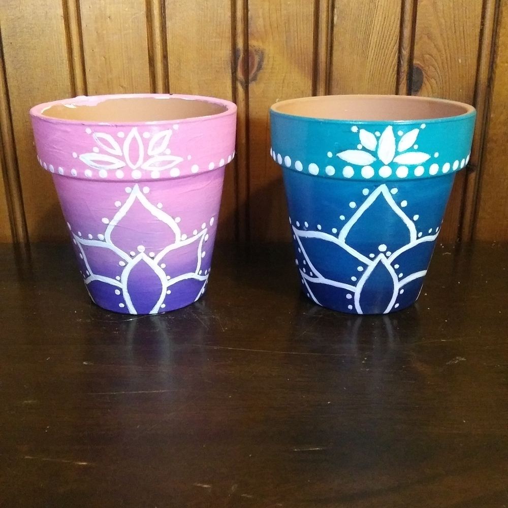 Customized mini flower pots